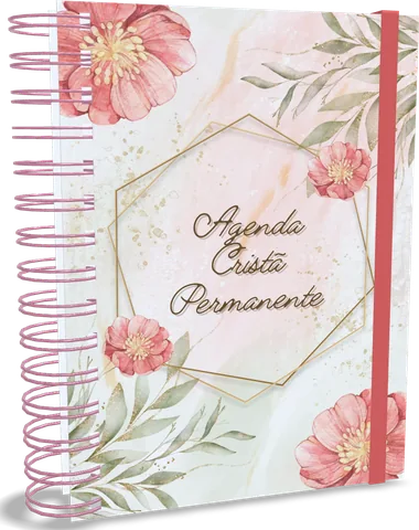 Capa de Agenda Cristã Feminina Permanente