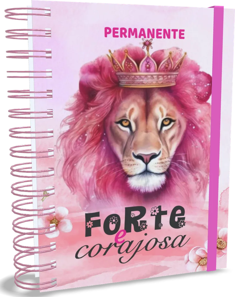 Agenda Cristã Permanente Diária, Forte e Corajosa