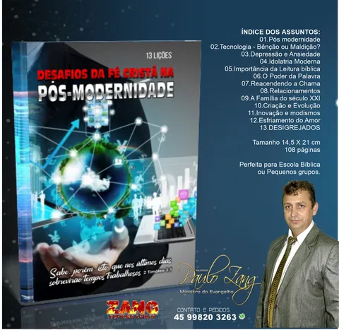 Capa de Desafios da Fé Cristã na Pós-Modernidade