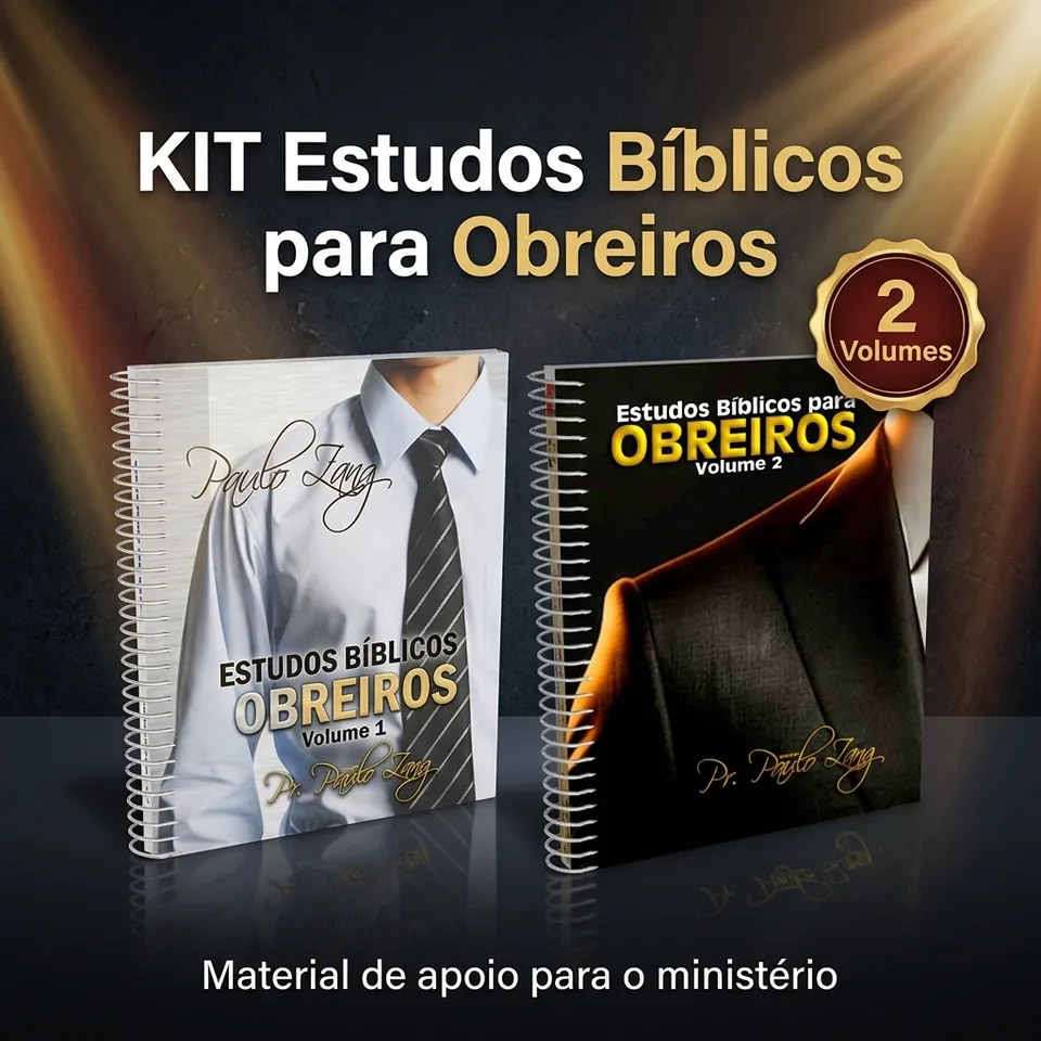 Kit Estudos Bíblicos para Obreiros, Vols. 1 e 2